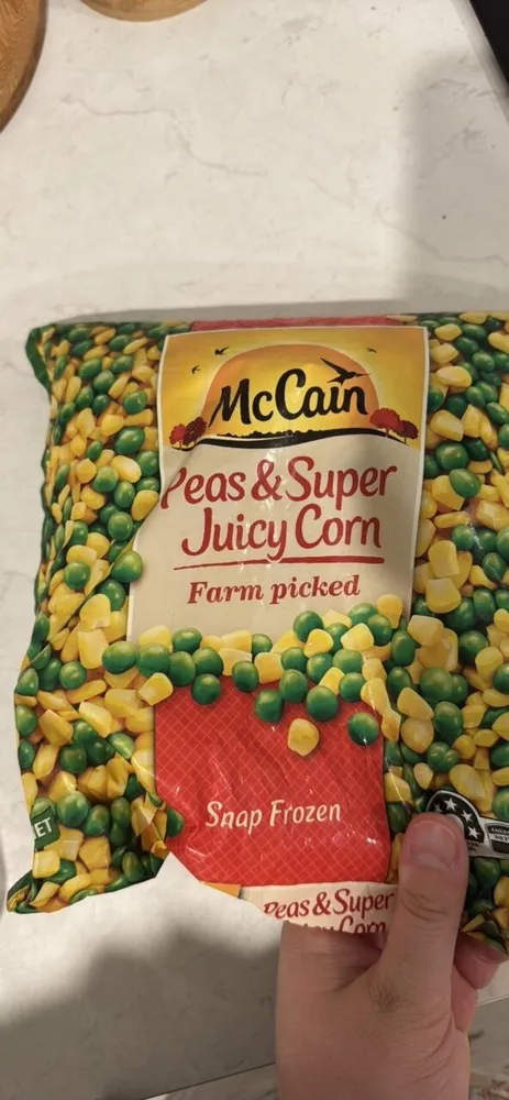 Peas & Super Juicy Corn