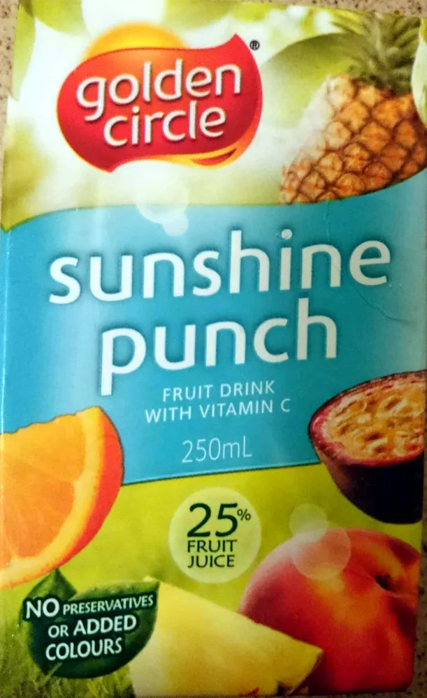 Delicious sunshine punch