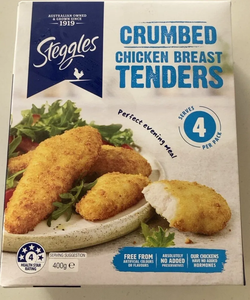 Crumbed Chicken Breast Tenders