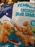 Tempura Chicken Dino Snacks