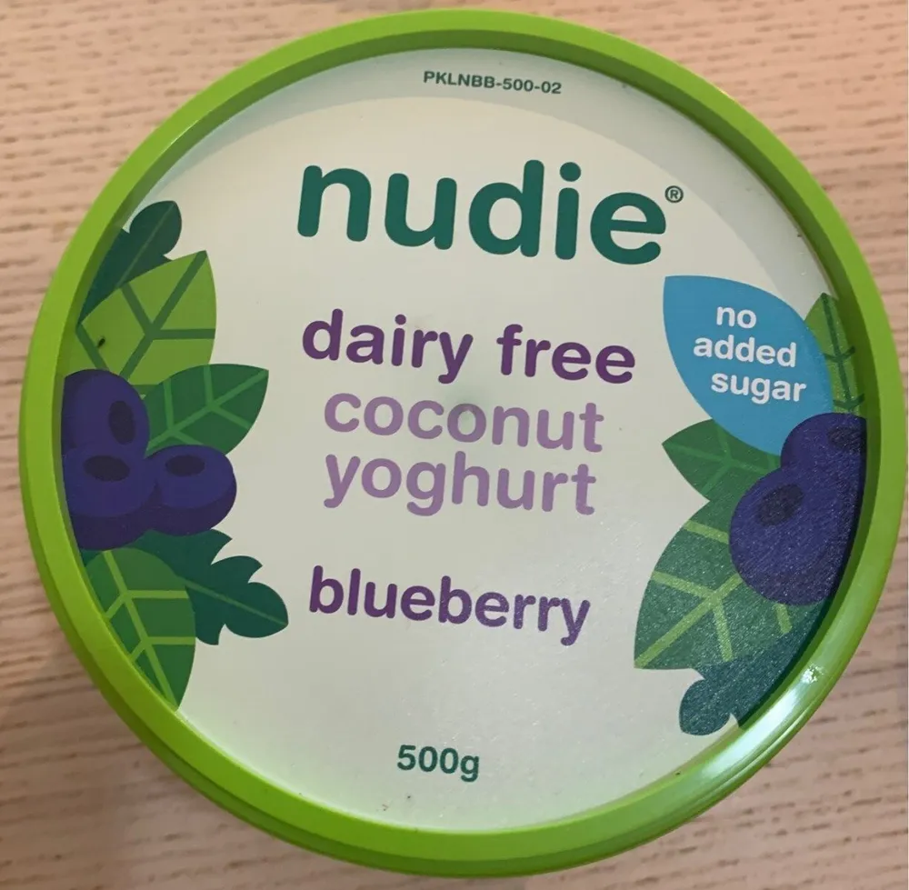 Nudie Dairy Free Coconut Yoghurt Blueberry