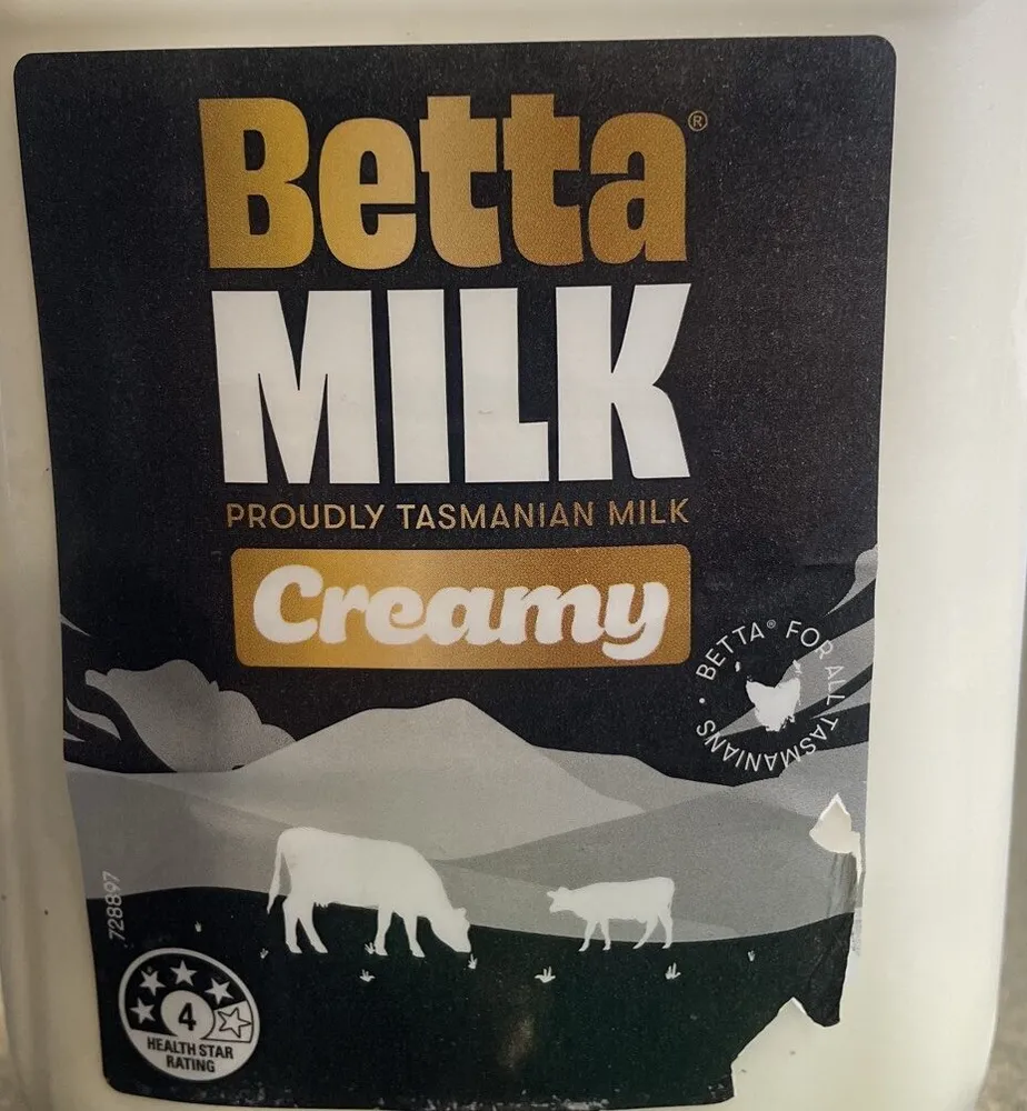 Betta Milk Creamy