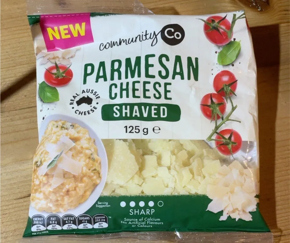 Shaved Parmesan Cheese