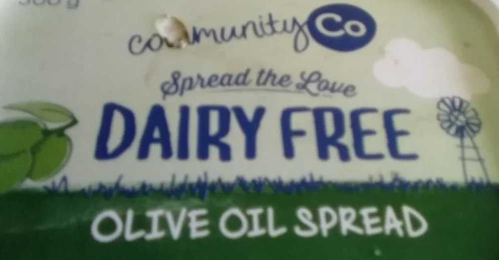 Dairy free Olive Oil Spread