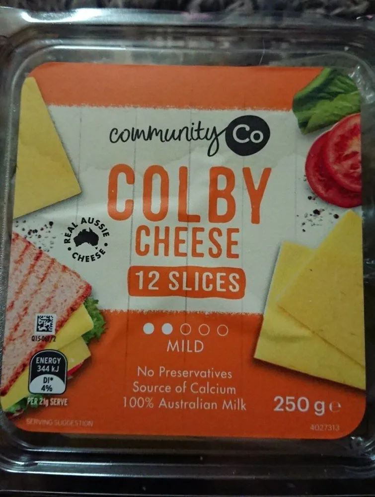 Colby cheese
