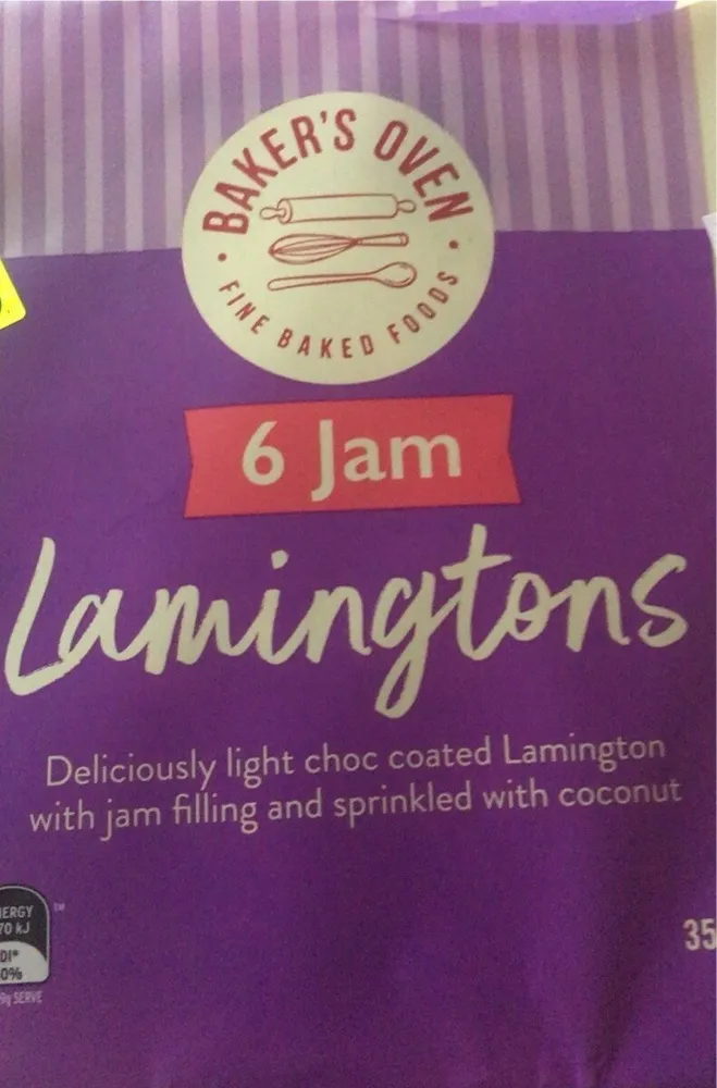 6 Jam Lamingtons