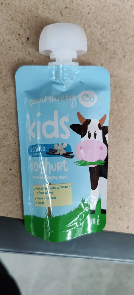 Kids Vanilla flavoured yoghurt