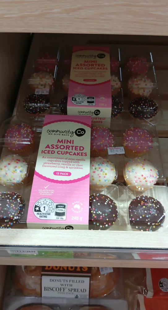Mini Ice Cupcakes