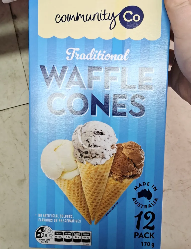 Waffle cones