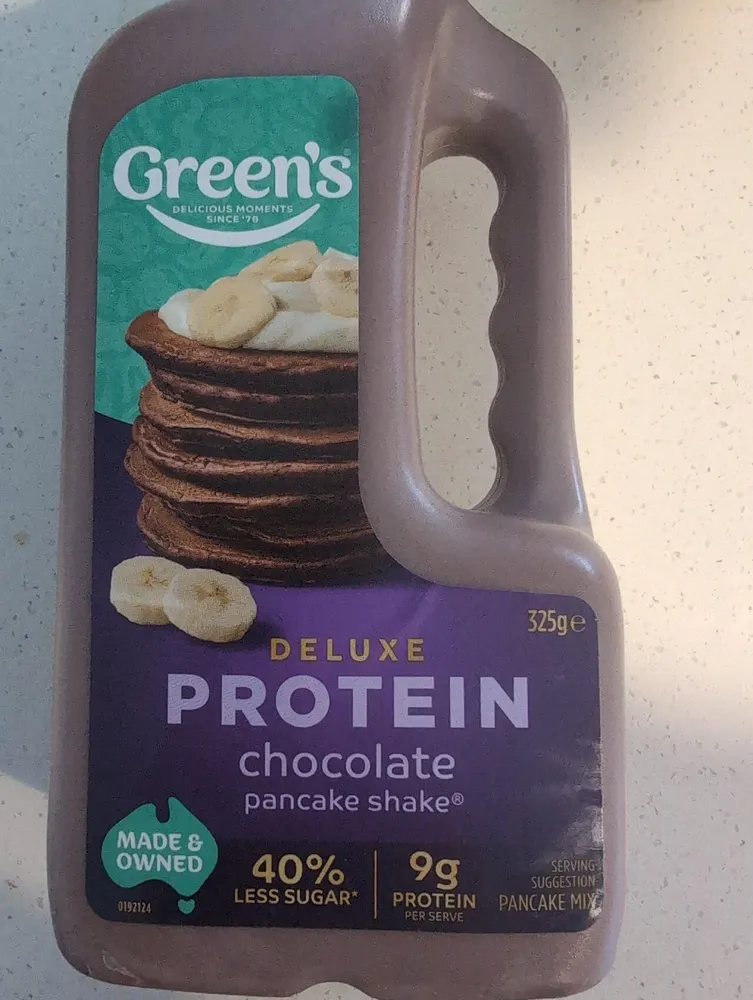 Deluxe Protein Chocolate Pancake Shake