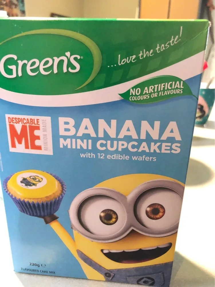 Banana mini cupcakes
