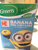 Banana mini cupcakes