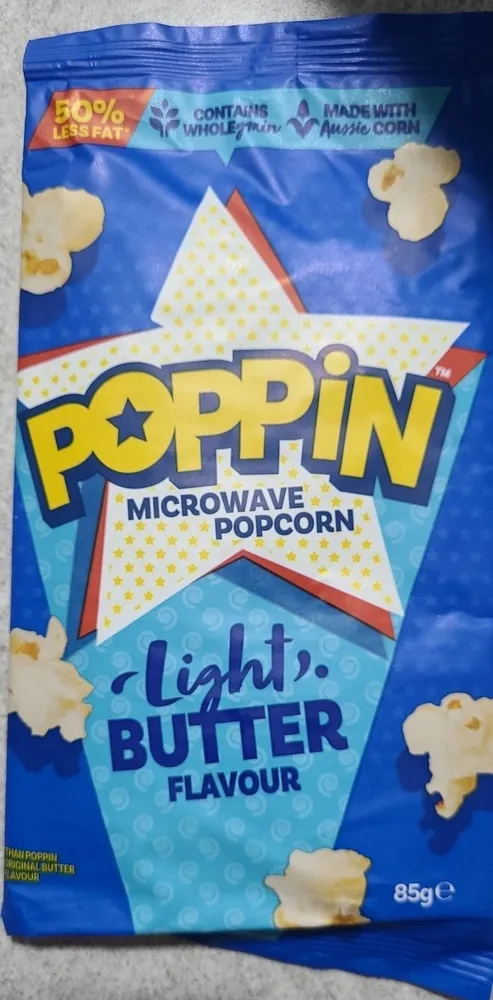 Microwave Popcorn Light Butter