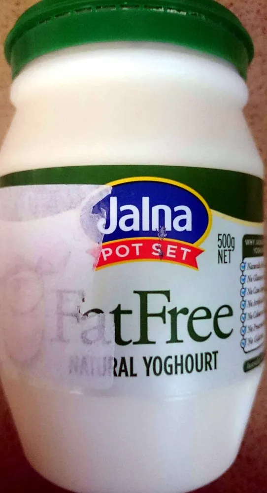 Pot Set Fat Free Natural Yoghourt