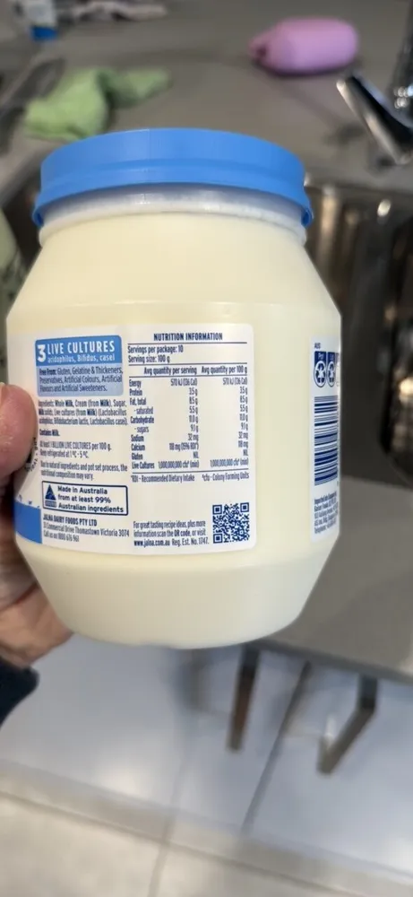 Sweet & Creamy Greek Style Original Yoghurt