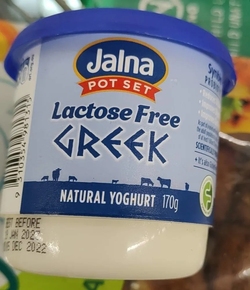 Lactose free greek yoghurt