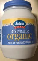 Bio dynamic organic slightly sweetened