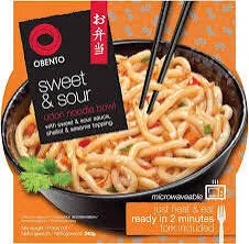 Obento udon sweet & sour