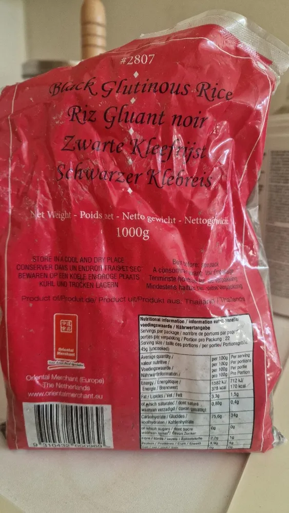 Black Glutinous Rice