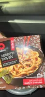 Sesame teriyaki udon noodle bowl