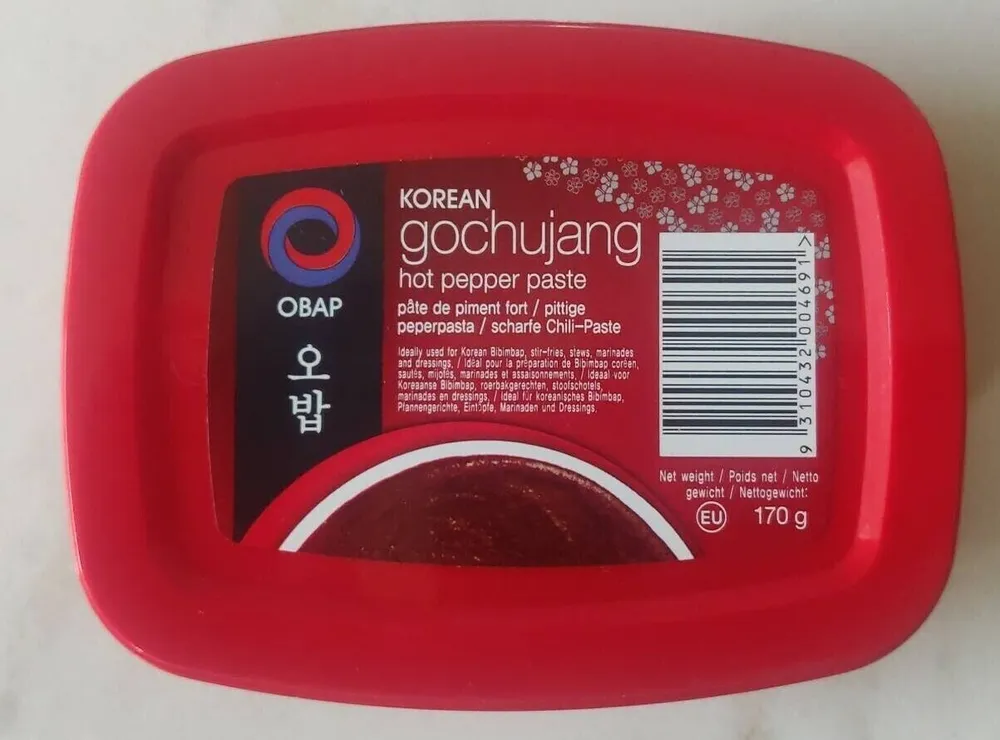 Korean gochujang hot pepper paste