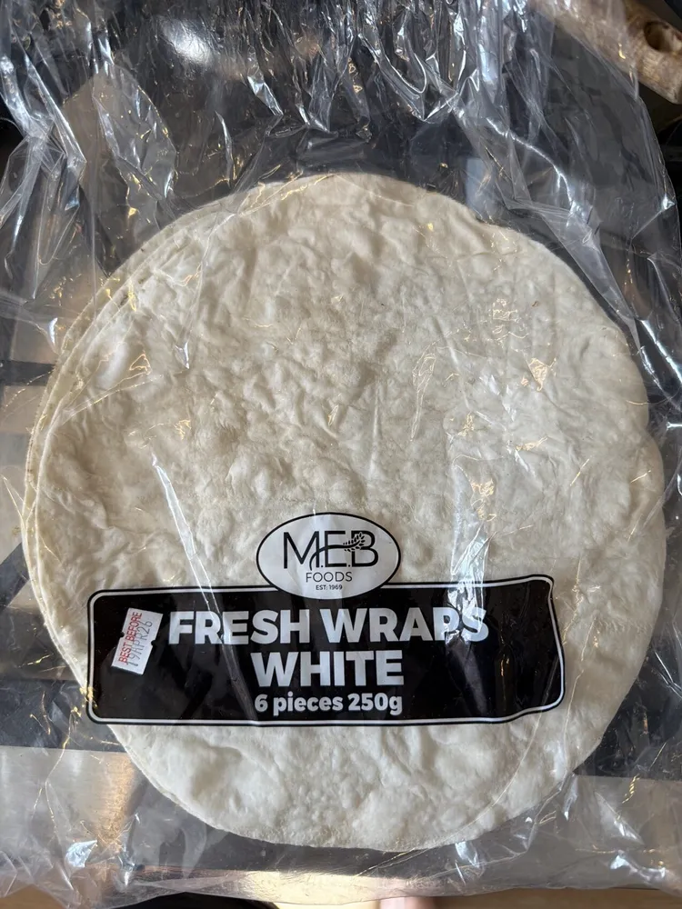 Fresh White Wraps