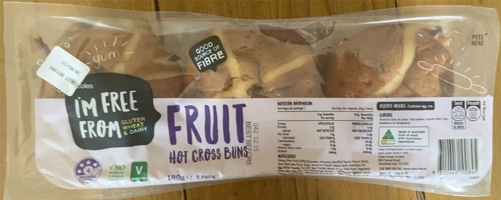 Fruit Hot Cross Buns