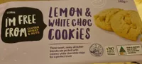 LEMON & WHITE CHOCOLATE COOKIES