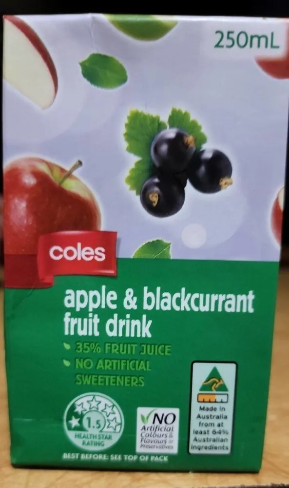Apple & Blackcurrant Fruit Drink