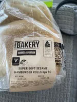 Super Soft Sesame Hamburger Rolls