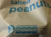 Salted peanuts