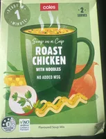 Roast Chicken with Noodles Flavoured Soup Mix