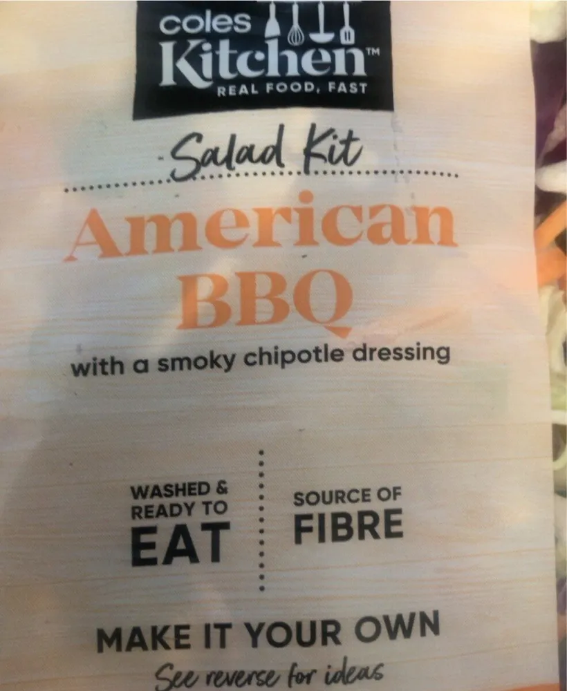 American BBQ Salad Kit