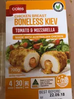 Chicken breast bonelees kiev tomato & mozzarella