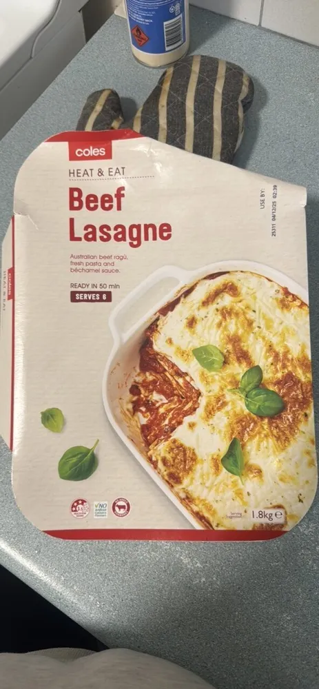 Beef Lasagne