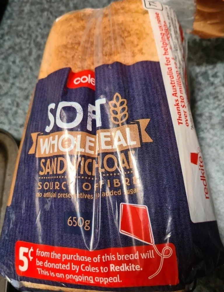 Soft Wholemeal Sandwich Loaf
