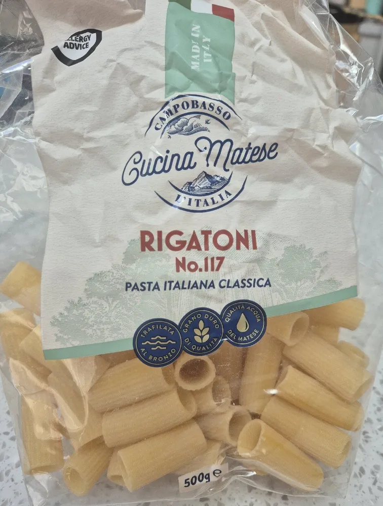 RIGATONI No.117 PASTA ITALIANA CLASSICA