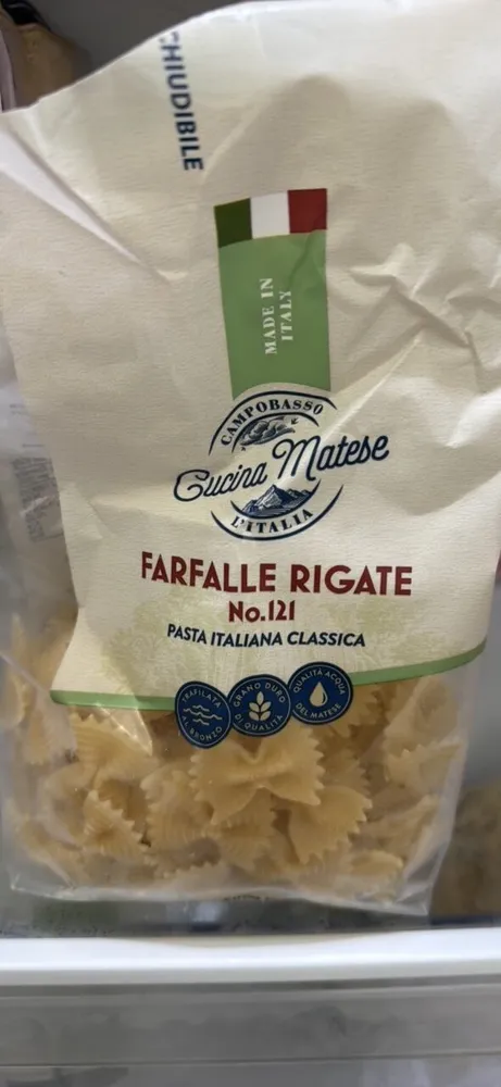 Farfalle Rigate No.121 Pasta Italiana Classica