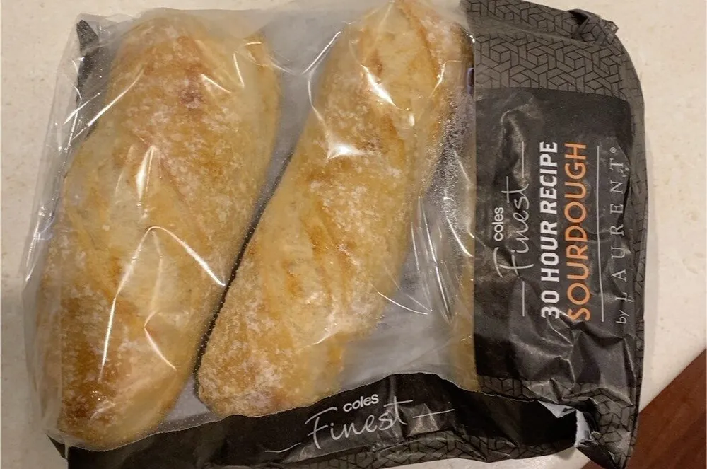 FINEST WHITE SOURDOUGH ROLLS 3pk