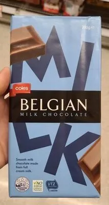 BELGIAN MILK CHOCOLATE