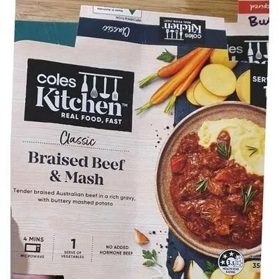 Classic Braised Beef & Mash
