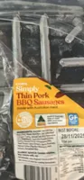 Thin Pork BBQ Sausages