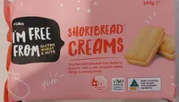 I'm free from Shortbread creams