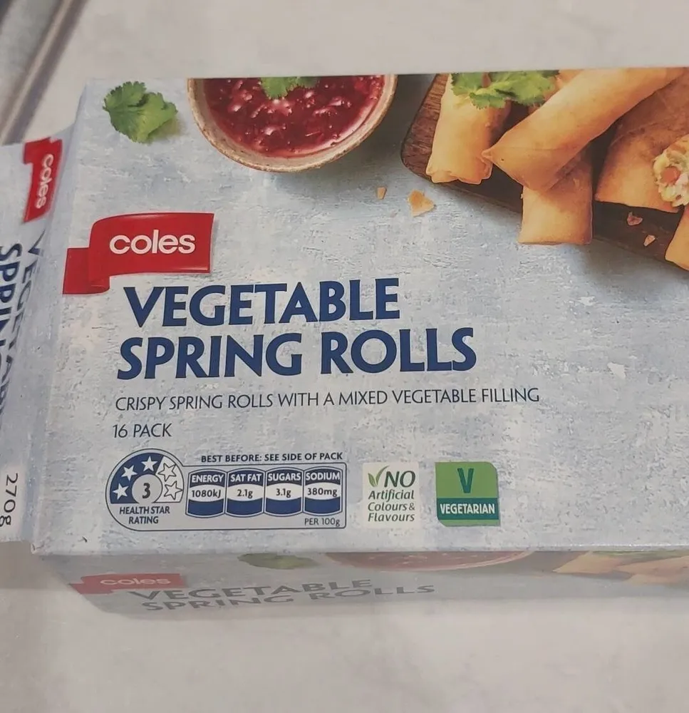 VEGETABLE SPRING ROLLS