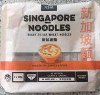 Singapore Noodles Ready to Eat Wheat Noodles