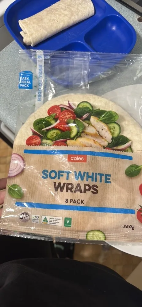 Soft White Wraps