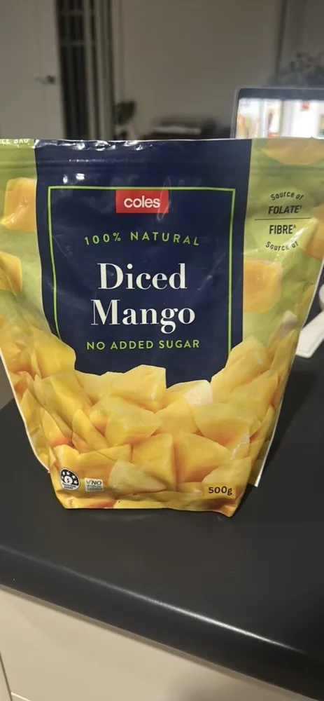 Diced Mango