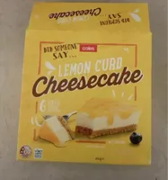 Lemon curd cheesecake