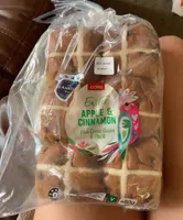Apple & Cinnamon Hot Cross Buns