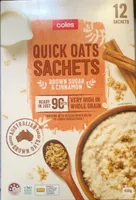 Quick Oats Sachets Brown Sugar & Cinnamon
